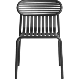 Petite Friture Terrassenmöbel | Sitzgelegenheiten^Week-end Stuhl, schwarz