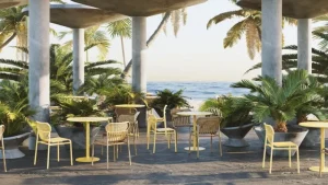 Petite Friture Terrassenmöbel | Sitzgelegenheiten^Week-end Stuhl, gelb