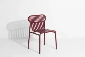 Petite Friture Terrassenmöbel | Sitzgelegenheiten^Week-end Stuhl, burgunderrot
