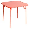 Petite Friture Terrassenmöbel | Tische^Week-End Tisch, 85 x 85 cm, Koralle