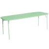Petite Friture Terrassenmöbel | Tische^Week-End Tisch, 85 x 220 cm, Pastellgrün