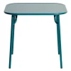 Petite Friture Terrassenmöbel | Tische^Week-End Tisch, 85 x 85 cm, Ozeanblau
