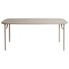 Petite Friture Terrassenmöbel | Tische^Week-end Tisch, 85 x 180 cm, Hellgrau