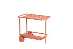 Petite Friture Terrassenmöbel | Tische^Week-end Trolley, Koralle