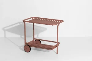 Petite Friture Terrassenmöbel | Tische^Week-end Wagen, Terracotta
