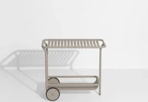 Petite Friture Terrassenmöbel | Tische^Week-end Wagen, Hellgrau