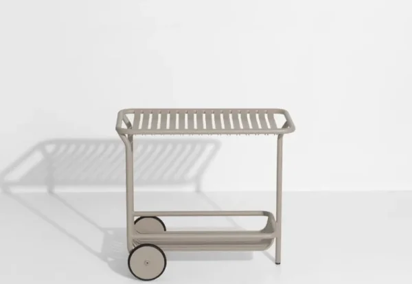 Petite Friture Terrassenmöbel | Tische^Week-end Wagen, Hellgrau