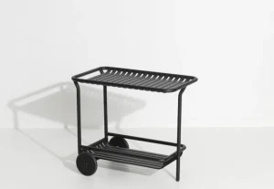 Petite Friture Terrassenmöbel | Tische^Week-end Wagen, Schwarz