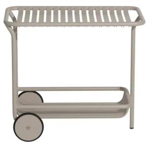 Petite Friture Terrassenmöbel | Tische^Week-end Wagen, Hellgrau