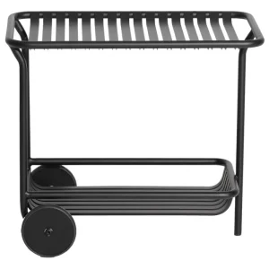 Petite Friture Terrassenmöbel | Tische^Week-end Wagen, Schwarz