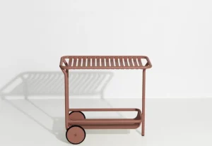 Petite Friture Terrassenmöbel | Tische^Week-end Wagen, Terracotta