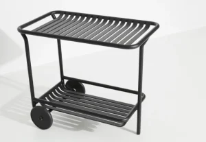 Petite Friture Terrassenmöbel | Tische^Week-end Wagen, Schwarz
