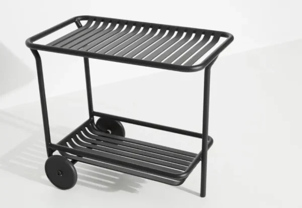 Petite Friture Terrassenmöbel | Tische^Week-end Wagen, Schwarz