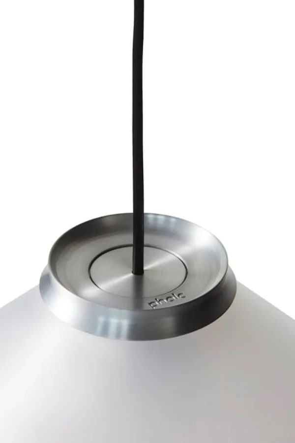 Nuura Deckenleuchten-Pholc Aline 58 Pendelleuchte, Aluminium