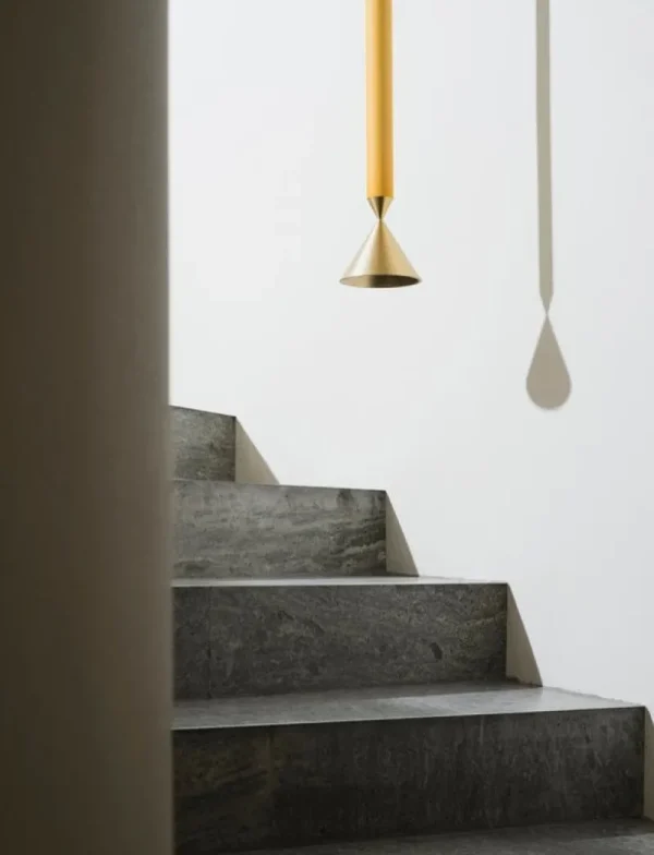 AGO Deckenleuchten-Pholc Apollo 39 Pendelleuchte, Honey Gold - poliertes Messing