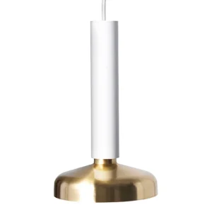 Artemide Deckenleuchten-Pholc Blend 9 LED Pendelleuchte, weiß – Messing