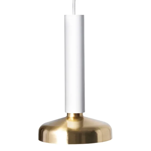 Artemide Deckenleuchten-Pholc Blend 9 LED Pendelleuchte, weiß – Messing