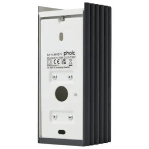 Nuura Wandleuchten-Pholc Donna 15 Wandleuchte, Black Ink