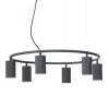 HAY Deckenleuchten-Pholc Donna Circle 60 Pendelleuchte, Tintenschwarz