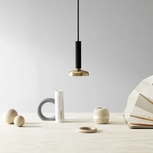 Bomma Deckenleuchten-Pholc Pendelleuchte Blend 9, schwarz – Messing