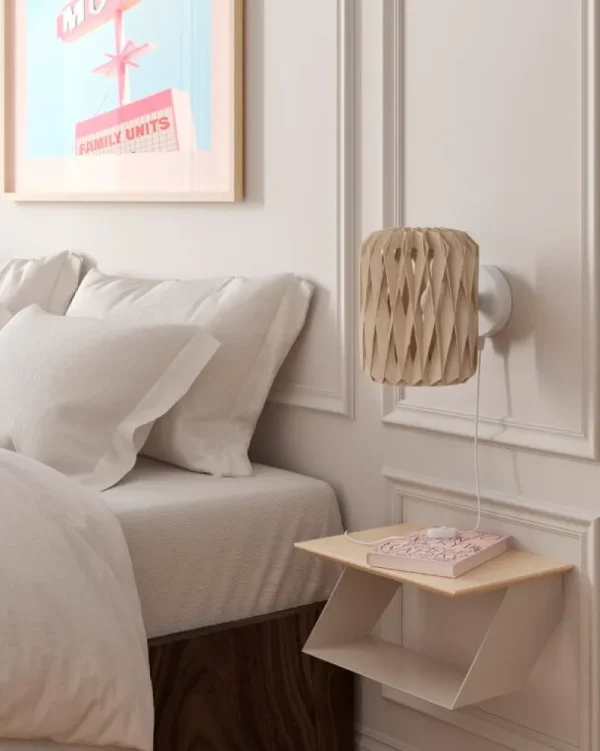 Nemo Lighting Wandleuchten-Pilke Lights Pilke Signature 18 Wandleuchte, Birke