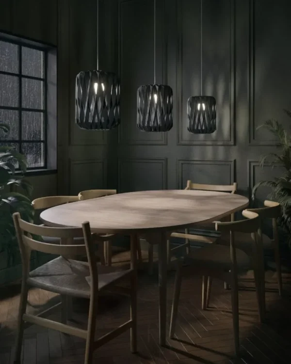 Vibia Deckenleuchten-Pilke Lights Pilke Signature 18 Pendelleuchte, Schwarz