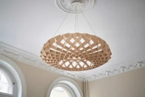 Verpan Deckenleuchten-Pilke Lights Pilke Signature 95 Pendelleuchte, Birke