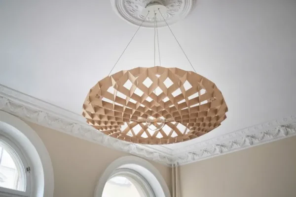 Verpan Deckenleuchten-Pilke Lights Pilke Signature 95 Pendelleuchte, Birke