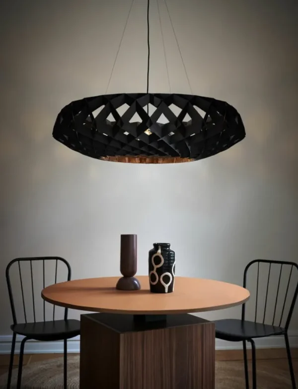 Verpan Deckenleuchten-Pilke Lights Pilke Signature 95 Pendelleuchte, Schwarz