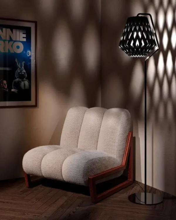 Fritz Hansen Stehleuchten-Pilke Lights Pilke Signature 28 Stehleuchte, schwarz