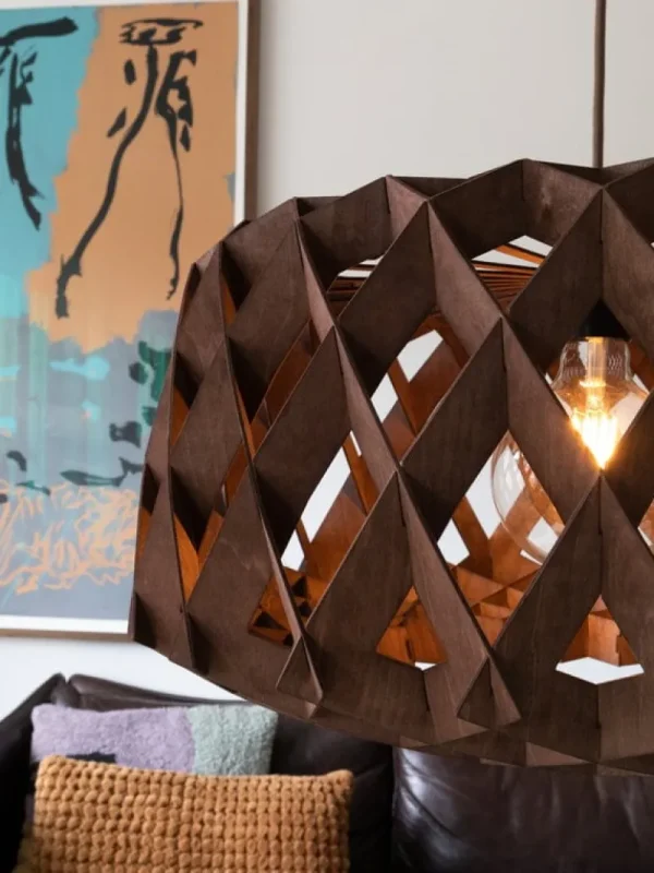 Nuura Deckenleuchten-Pilke Lights Pilke Signature 60 Pendelleuchte, Braun