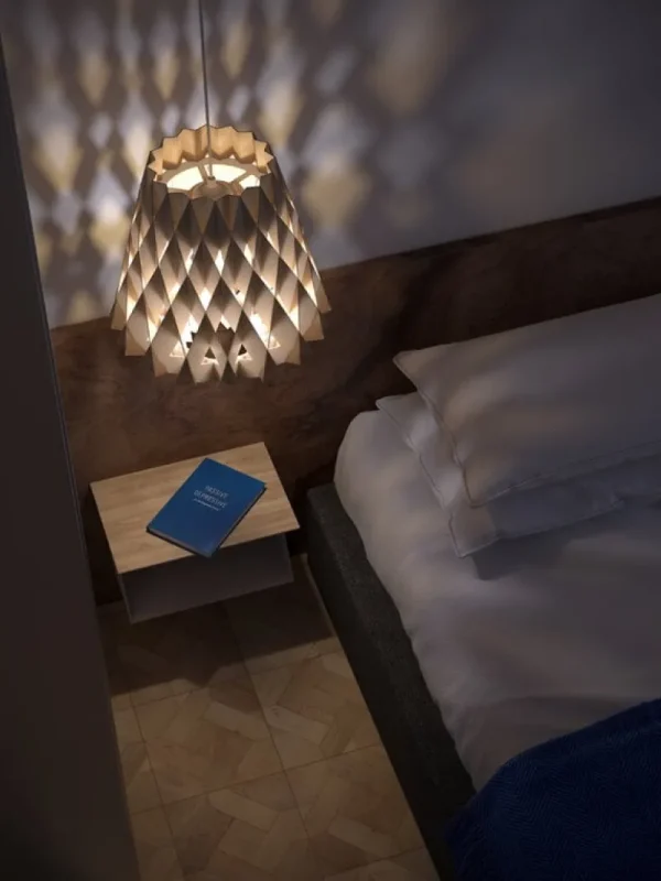 Pilke Lights Deckenleuchten-Pilke Signature 36 Pendelleuchte, Birke