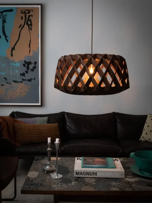 Nuura Deckenleuchten-Pilke Lights Pilke Signature 60 Pendelleuchte, Braun