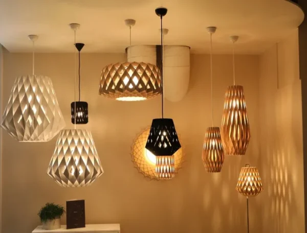 Nuura Deckenleuchten-Pilke Lights Pilke Signature 20/42 Pendelleuchte, Birke