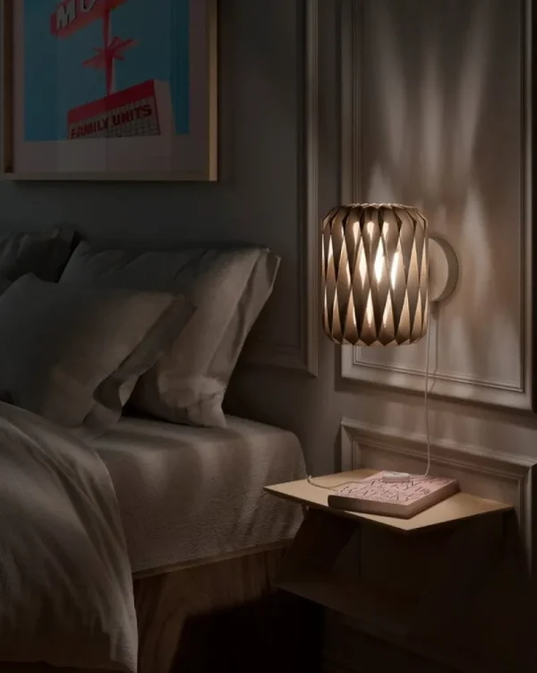 Nemo Lighting Wandleuchten-Pilke Lights Pilke Signature 18 Wandleuchte, Birke
