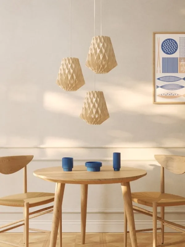 Pilke Lights Deckenleuchten-Pilke Signature 28 Pendelleuchte, Birke