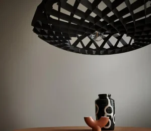 Verpan Deckenleuchten-Pilke Lights Pilke Signature 95 Pendelleuchte, Schwarz
