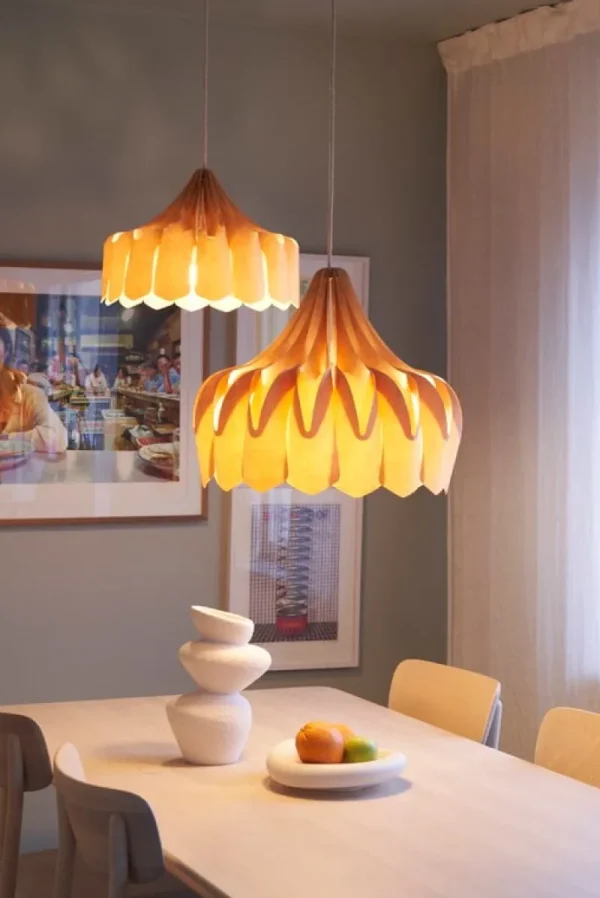 Pilke Lights Deckenleuchten-Pioni Pendelleuchte, klein, Birke