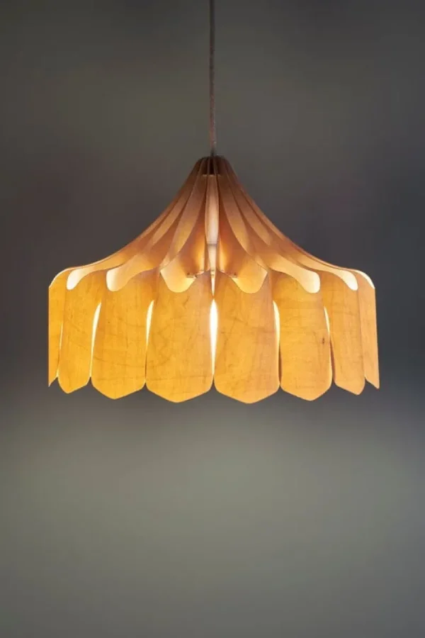 Pilke Lights Deckenleuchten-Pioni Pendelleuchte, klein, Birke