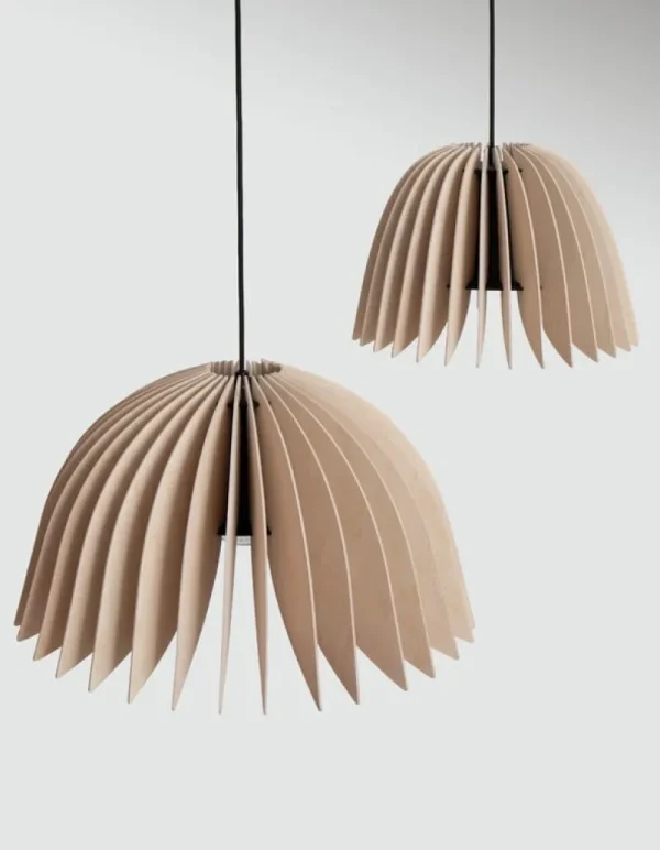 Pilke Lights Deckenleuchten-Verna 34 Pendelleuchte, Birke
