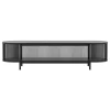 Lundia Aufbewahrungsmöbel-Poiat Bastone Sideboard, niedrig, Schwarz