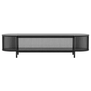 Lundia Aufbewahrungsmöbel-Poiat Bastone Sideboard, niedrig, Schwarz