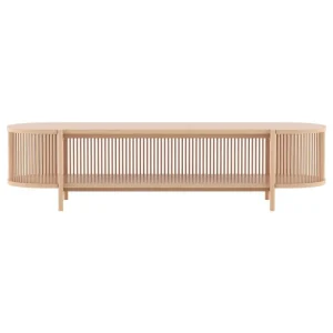 Verpan Aufbewahrungsmöbel-Poiat Bastone Sideboard, niedrig, Eiche