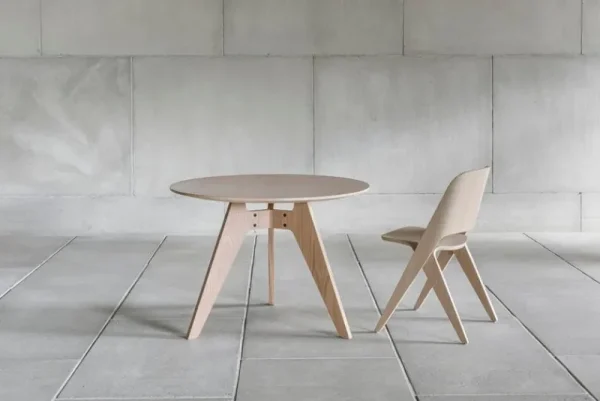Design House Stockholm Tische-Poiat Tisch Lavitta, rund, 100 cm, Eiche