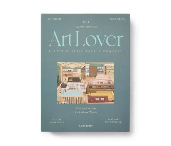 Printworks Spiele^Art Lover Book Puzzle, Part and Whole, 1000 Teile