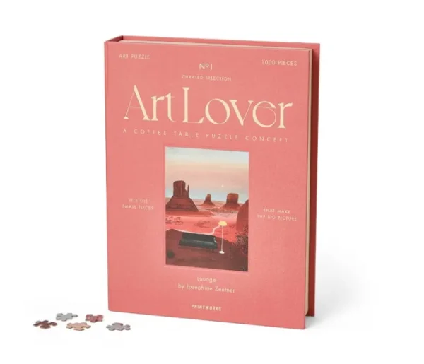 Printworks Spiele^Art Lover Book Puzzle, Lounge, 1000 Teile