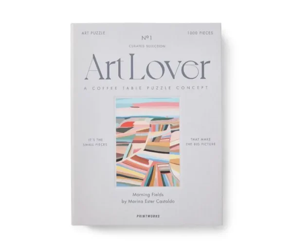 Printworks Spiele^Art Lover Book Puzzle, Morning Fields, 1000 Teile
