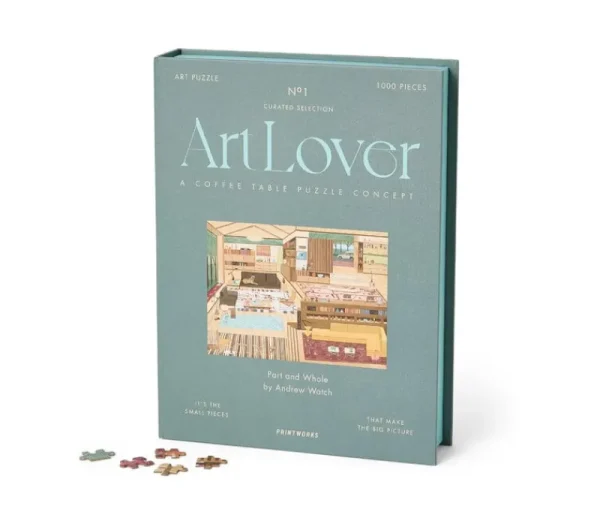 Printworks Spiele^Art Lover Book Puzzle, Part and Whole, 1000 Teile