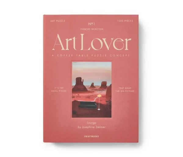 Printworks Spiele^Art Lover Book Puzzle, Lounge, 1000 Teile