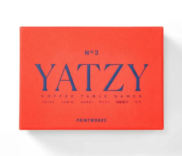 Printworks Spiele^Classic - Yatzy, rot